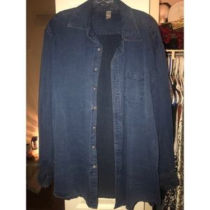 American Apparel Unisex Chambray Shirt